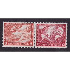 ALEMANIA 1933 ESTAMPILLAS SE-TENANT ZUSAMMENDRUCKE NUEVAS CON GOMA DE GRAN CALIDAD MICHEL W57 30 EUROS